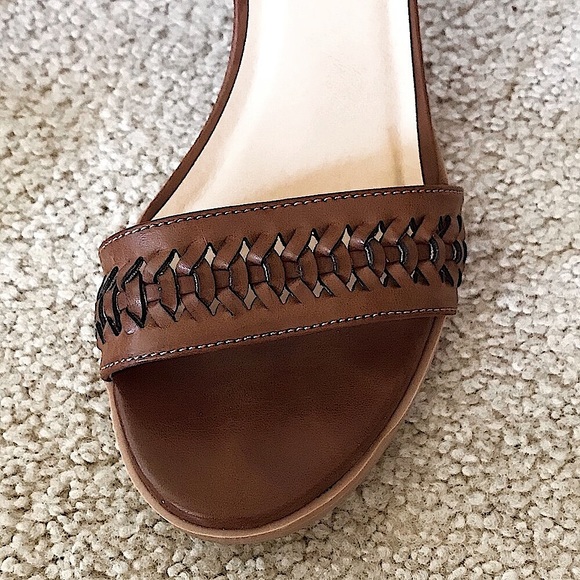 🆕🔥CHINESE LAUNDRY SUPER CUTE/BROWN&ZIPPER🆙OPEN TOE REALLY PRETTY BROWN👀PICS - Picture 3 of 15